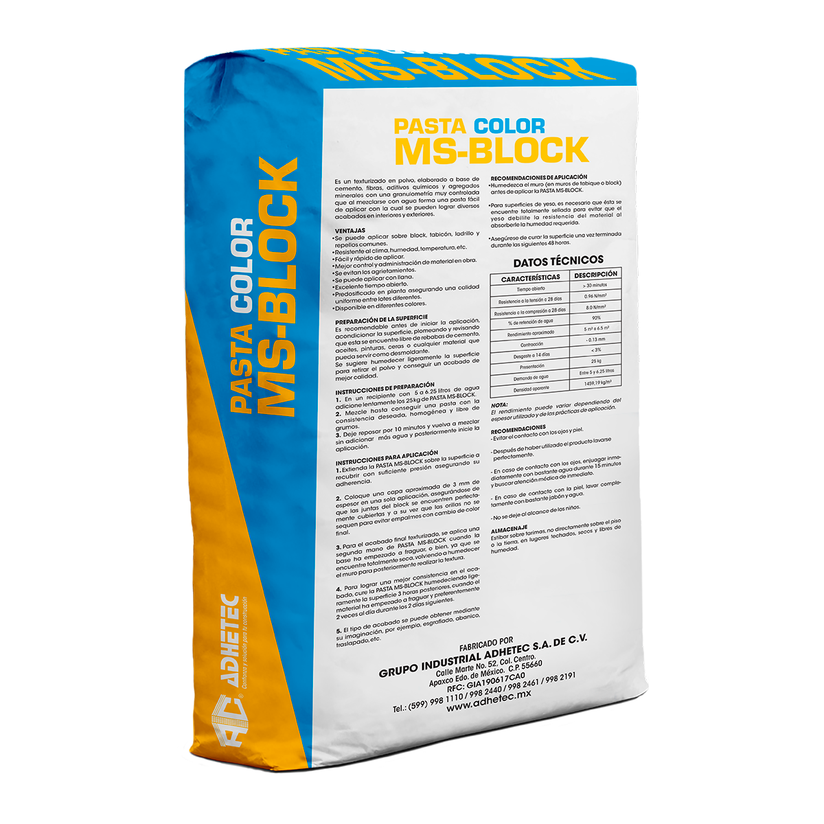 Pasta MS-Block Color - vista 2